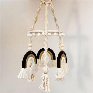 Crib Mobile, Mobile for Crib, Baby Mobile for Bassinet, Black and White Mobile